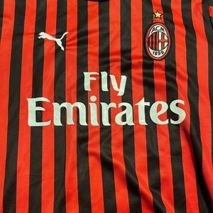 Milan soccer shirt
